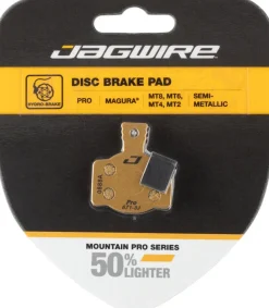 Jagwire Mountain Pro Alloy Backed Semi-Metallic Disc Brake Pad Magura MT8 MT6 MT4 MT2