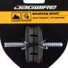 Jagwire Mountain Sport Brake Pads Smooth Post 53mm Pad Black