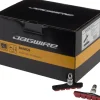 Jagwire Mountain Sport Brake Pads Threaded Post Box of 25 Pair Red