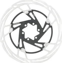 Jagwire Pro LR2 Disc Brake Rotor - 160mm 6-Bolt Silver/Black