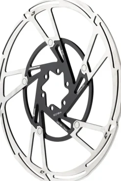 Jagwire Pro LR2 Disc Brake Rotor - 220mm 6-Bolt Silver/Black