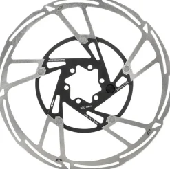 Jagwire Pro LR2-E Ebike Disc Brake Rotor Magnet - 220mm 6-Bolt Silver/BLK