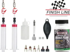 Jagwire Pro Mineral Oil Bleed Kit - Shimano Magura Tektro TRP Hayes Adapters Included
