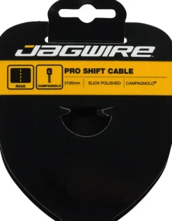Jagwire Pro Shift Cable - 1.1 x 3100mm Polished Slick Stainless Steel For Campagnolo