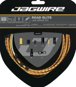 Jagwire Road Elite Link Brake Cable Kit SRAM/Shimano Ultra-Slick Uncoated Cables