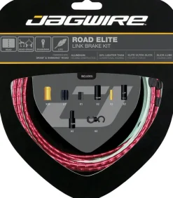 Jagwire Road Elite Link Brake Cable Kit SRAM/Shimano Ultra-Slick Uncoated Cables