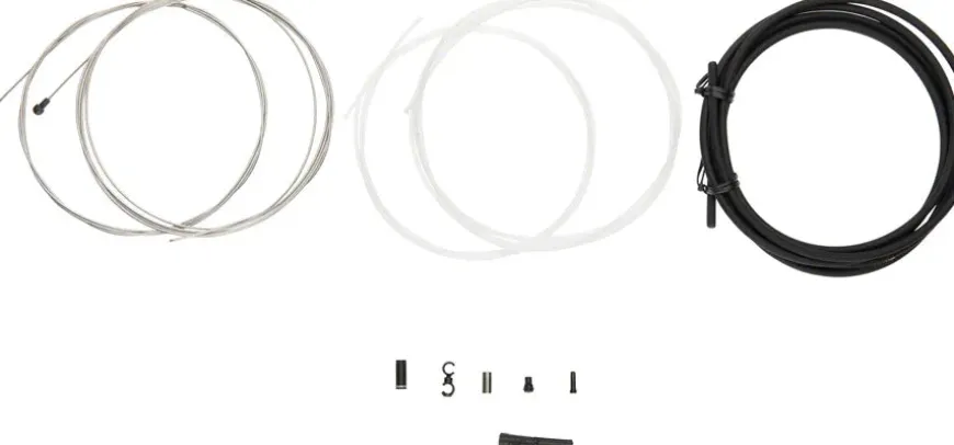Jagwire Road Elite Sealed Brake Cable Kit - SRAM/Shimano Ultra-Slick Uncoated Cables