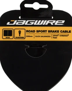 Jagwire Sport Brake Cable 1.5x2000mm Slick Galvanized SRAM/Shimano Road