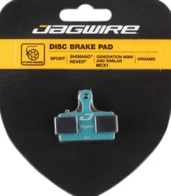 Jagwire Sport Organic Disc Brake Pads - For Shimano S700 M615 M6000 M785 M8000 M666 M675 M7000 M9000 M9020 M985 M987