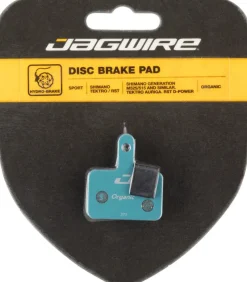 Jagwire Sport Organic Disc Brake Pads - For Shimano Acera M3050 Alivio M4050 Deore M515/M515-LA/M525/T615