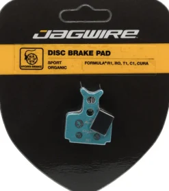 Jagwire Sport Organic Disc Brake Pads - For Formula C1 CR3 Cura Mega R1/R1R RO/ROR RX T1
