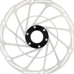 Jagwire Sport SR1 Disc Brake Rotor - 220mm Center Lock Silver
