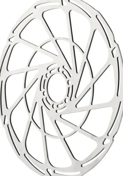 Jagwire Sport SR1 Disc Brake Rotor - 220mm 6-Bolt Silver