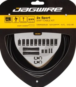 Jagwire 2x Sport Shift Cable Kit SRAM/Shimano