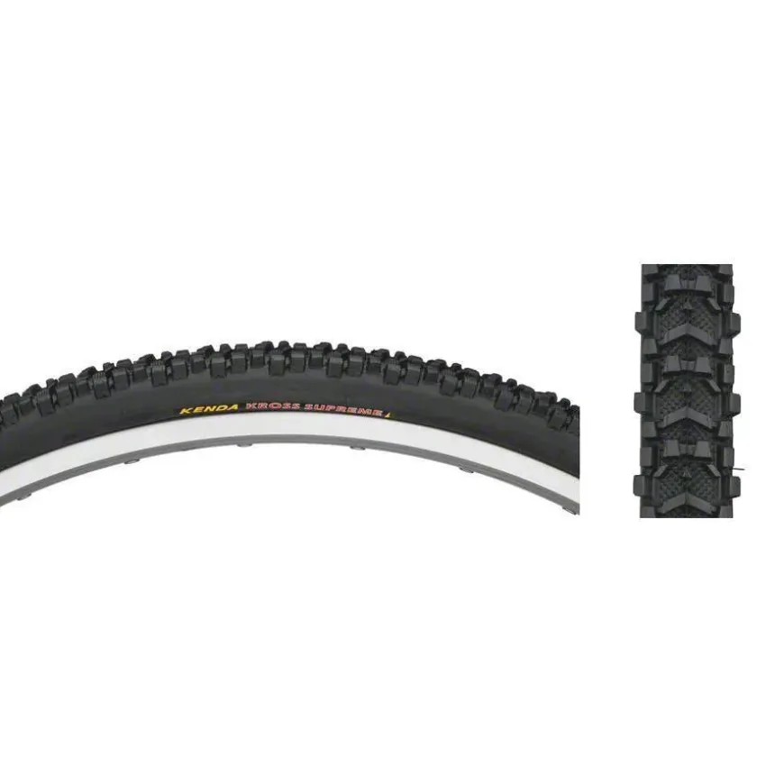 Kenda Kross Supreme Tire - 700 x 35 Clincher Folding Black 60tpi