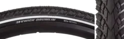 Kenda Kwick Drumlin Tire - 26 x 1.75 Clincher Wire Black/Reflective 60tpi