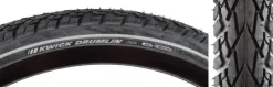Kenda Kwick Drumlin Tire - 26 x 2.2 Clincher Wire Black/Reflective 60tpi KS