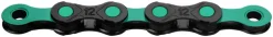 KMC DLC 12 Chain - 12-Speed 126 Links Black/Celeste
