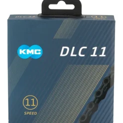 KMC DLC11 11-Speed Bike Chain, 118 Links, Black