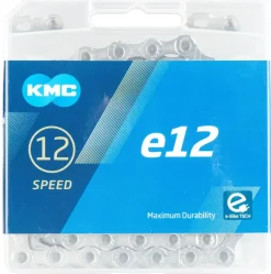 KMC e12 Chain - 12-Speed 136 Links Silver