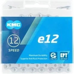 KMC e12 EPT Chain - 12-Speed 136 Links Silver
