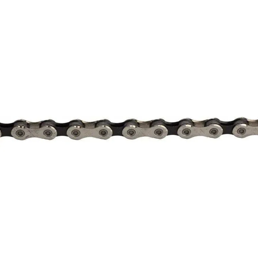 KMC X11.93 11-Speed Bike Chain, 116 Links, Black/Silver