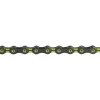 KMC X11SL Super Light Chain - 11-Speed, 116 Links, Black/Green