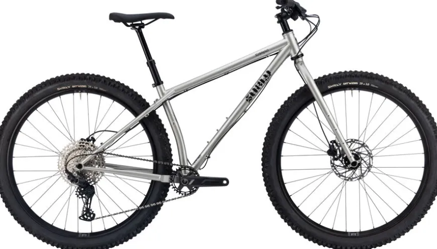 Krampus Bike - 29" Steel Salmon Skin Silver