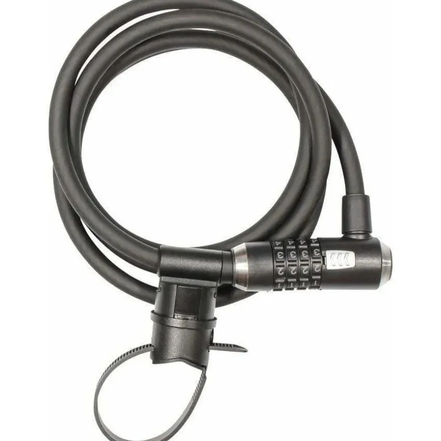 Kryptonite KryptoFlex 1218 Cable Lock - with 4-Digit Combo, 6' x 12mm
