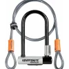 Kryptonite KryptoLok U-Lock - 3.25 x 7", Keyed, Includes 4' cable and bracket