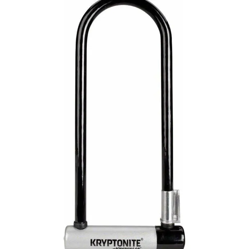 Kryptonite KryptoLok U-Lock - 4 x 11.5" Keyed, Includes bracket