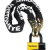 Kryptonite New York Fahgettaboudit Bike Chain 1415 and Disc Lock: 5' (150cm)