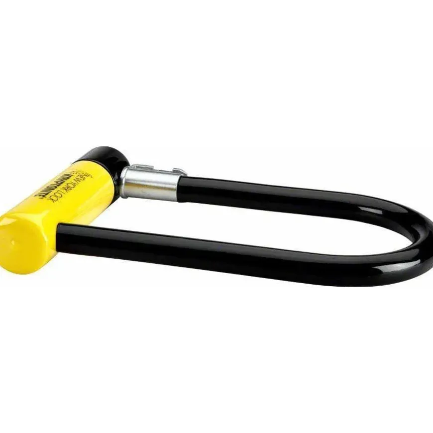 Kryptonite New York U-Lock - 4 x 8", Keyed, Black, Includes bracket