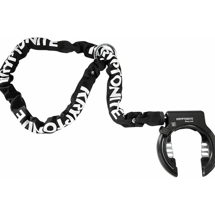 Kryptonite Ring Wheel Bike Lock with Plug-In Chain