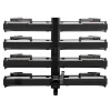 Kuat Piston Pro X Hitch Bike Rack Add-On - 2-Bike LED Lights 4-Pin Plug Kashima Coat Galaxy Gray