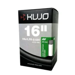 Kujo 16" Schrader Valve Bike Tube 35mm - 16" x 1.75-2.125"