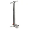 Lezyne CNC Floor Drive Pump: Silver