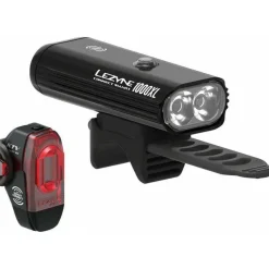 Lezyne Connect Smart 1000XL Headlight and KTV Pro Smart Taillight Set