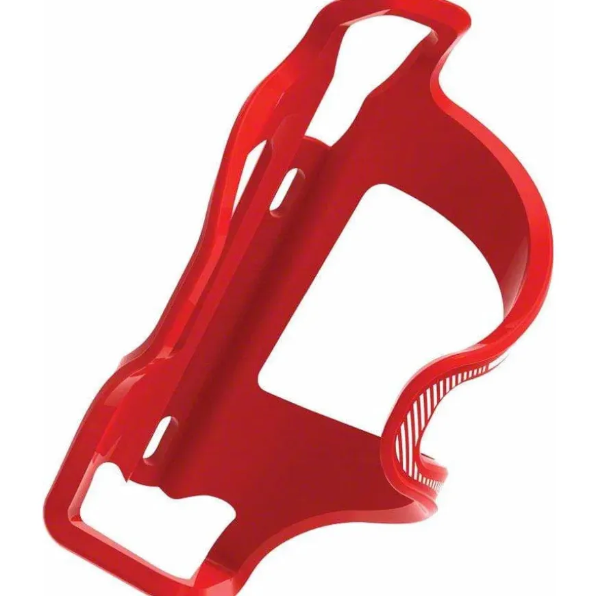 Lezyne Flow Cage SideLoader Left Entry, Enhanced Graphics, Red