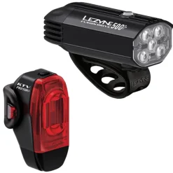 Lezyne Fusion Drive 500+ / KTV Drive Pro+ Light Pair