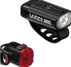Lezyne HectoDrive 500XL/Femto USB-C Headlight and Taillight Set