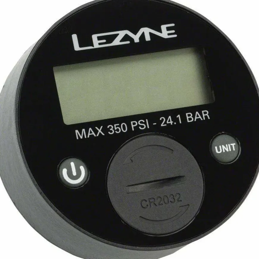 Lezyne 350psi Digital 2.5" Gauge for all floor pumps