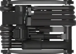 Lezyne Rap Ii - 20 Tubeless Multi Tool - 20 Tools With Chain Tool Tubeless Plug Kit Co2 Inflator BLK
