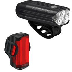 Lezyne React Drive 1200/RadarReact 300 Headlight and Taillight Set
