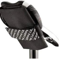 Lezyne Roll Caddy Bike Essentials Organizer Saddle Mount: Black