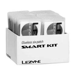 Lezyne Smart Kit Patch kit Rectangular display box with 34 kits