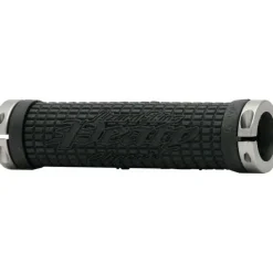 Lizard Skins Peaty Bike Handlebar Grips - Black, Lock-On