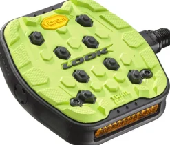 LOOK Geo Trail Grip Pedals - Platform 9/16" Lime