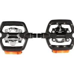LOOK GEO TREKKING ROC VISION Pedals - Single Side Clipless Platform Chromoly 9/16" BLK
