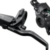 Magura MT C4 Disc Brake and Lever - Rear Hydraulic 2-Piston Post Mount Black